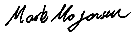 Mark’s signature