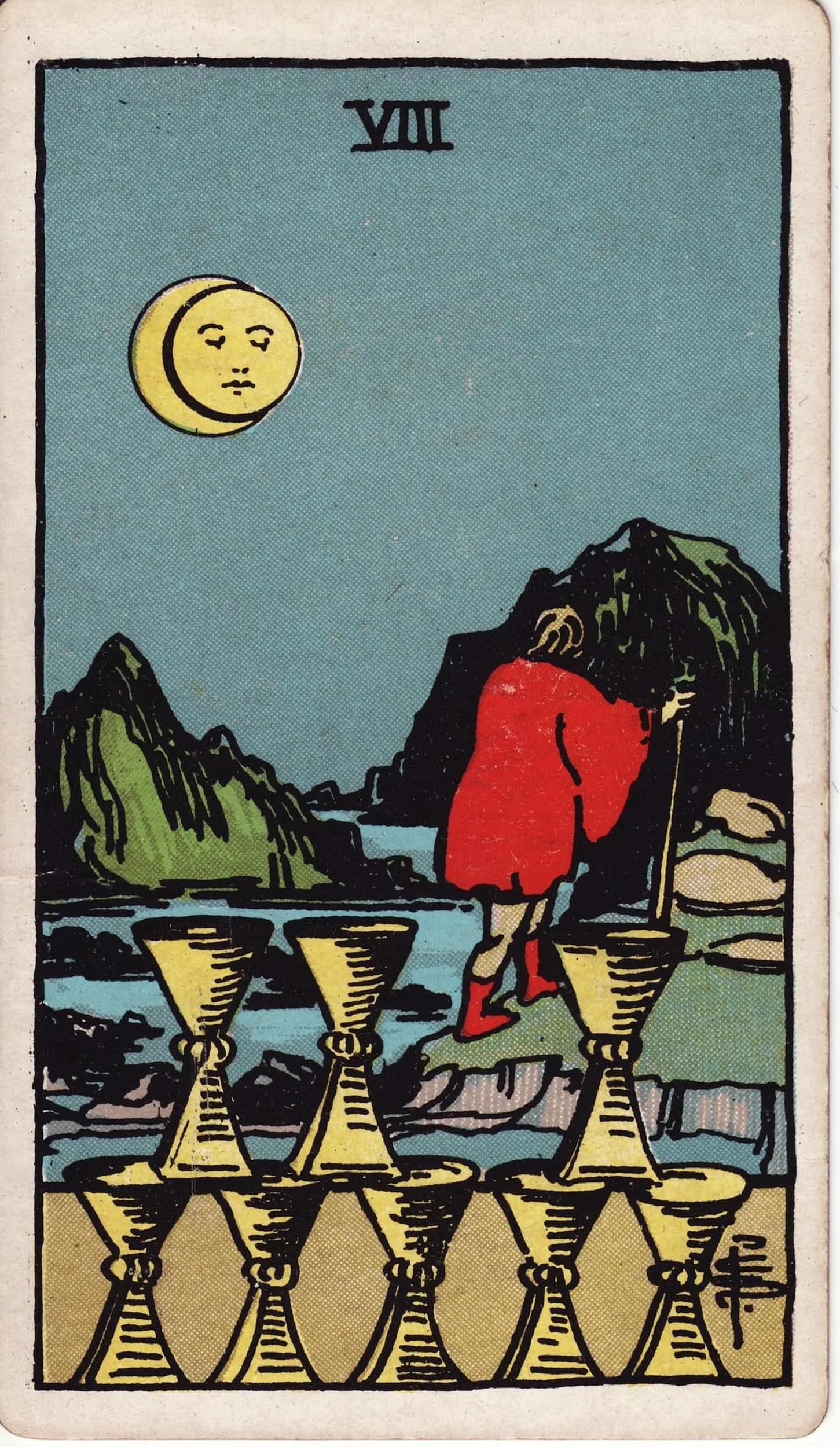 Minor Arcana Cups 8